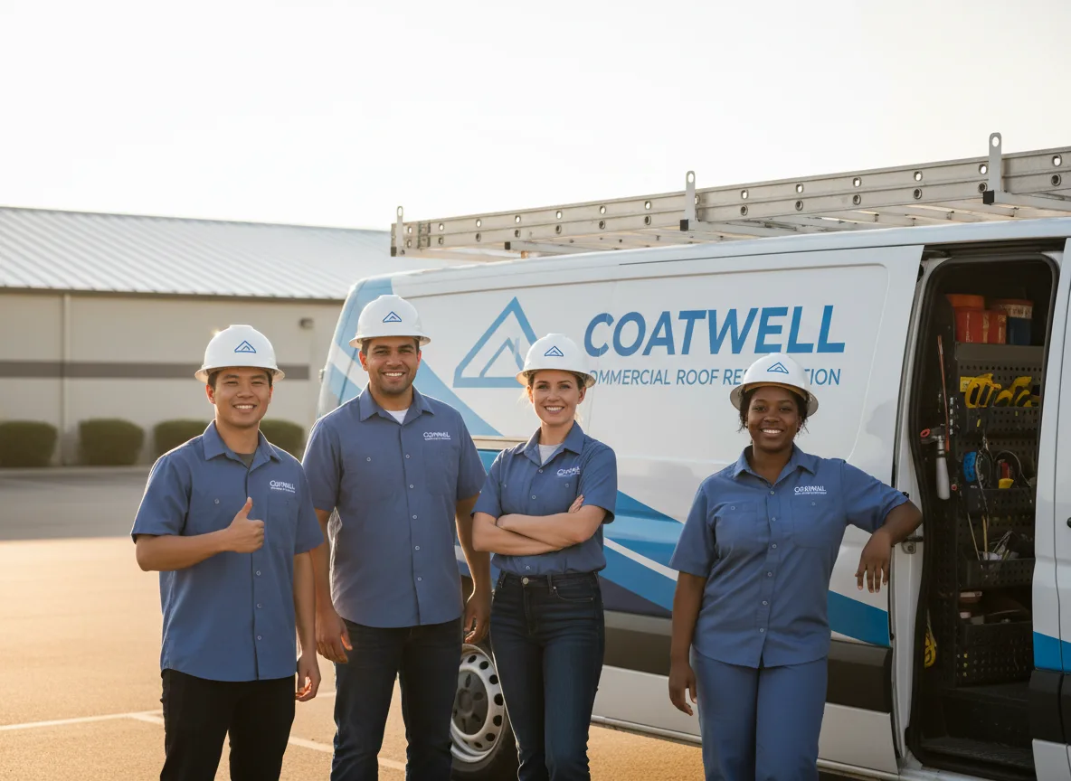 Commercial roof coating company in Coolidge, TX